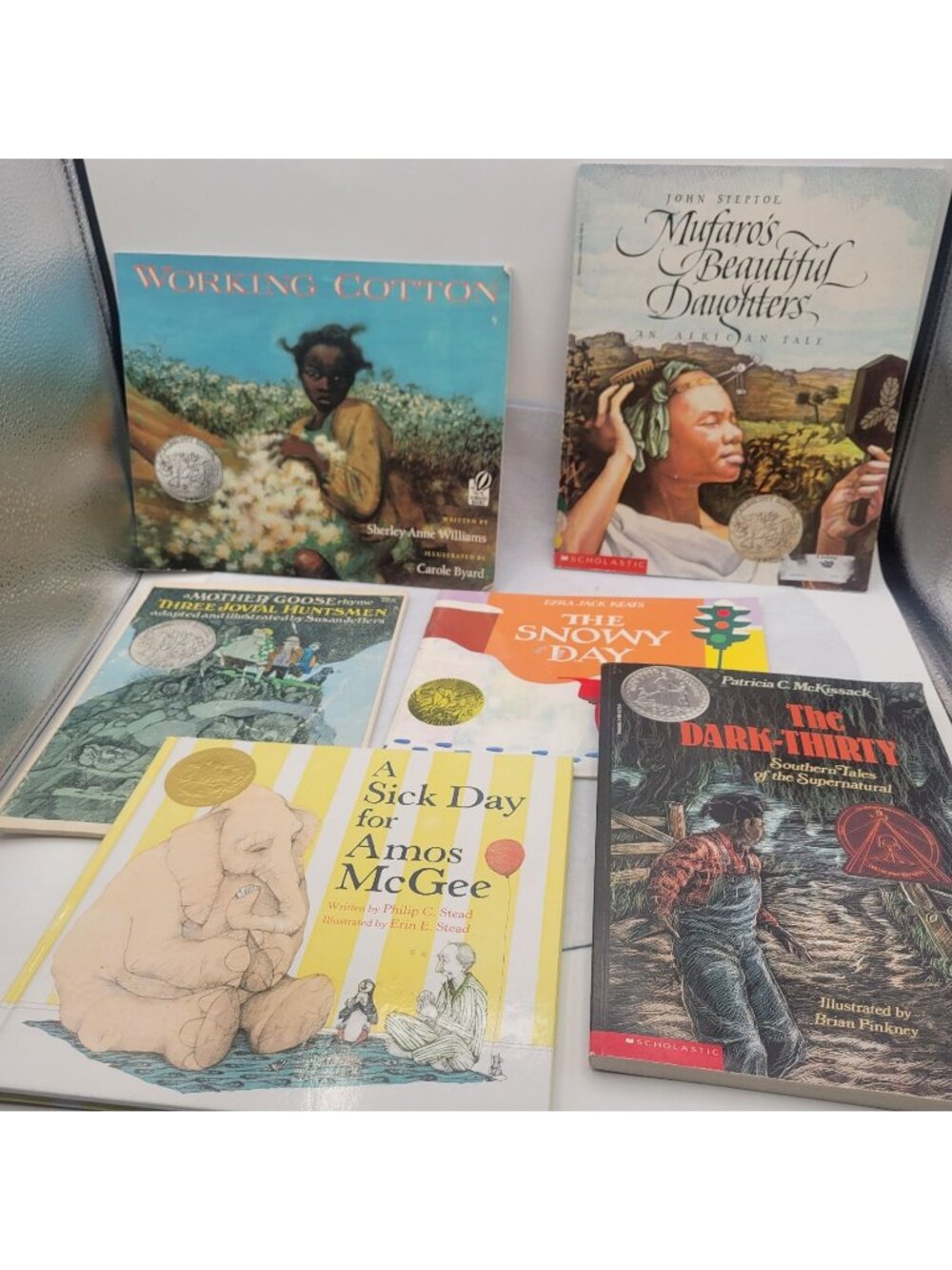 CALDECOT HONOR Lot of 6 Children's Story Books - BK320
